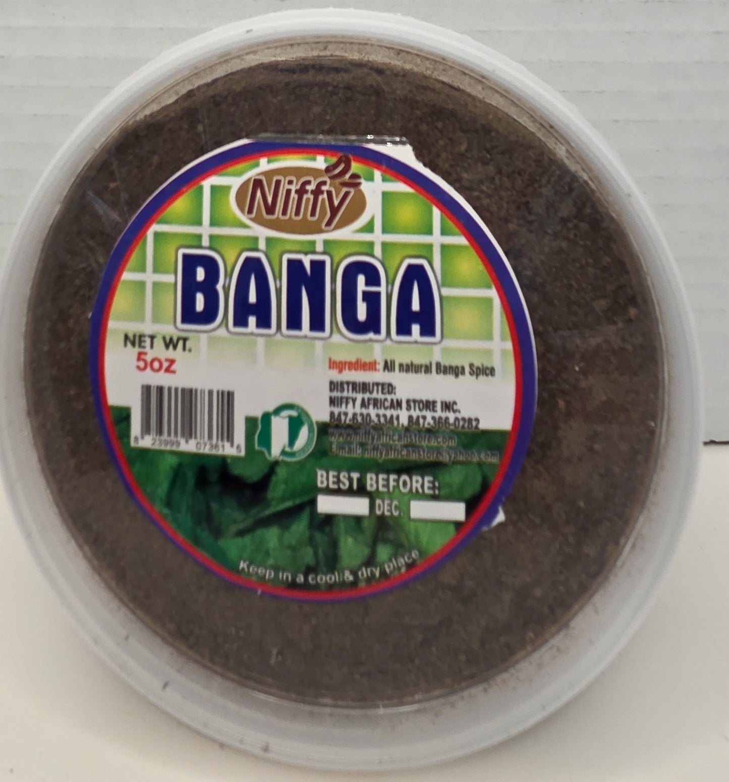 Niffy Banga Spice 5oz